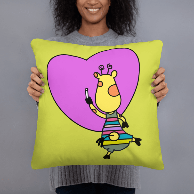 Cuscino Raffa graffitara