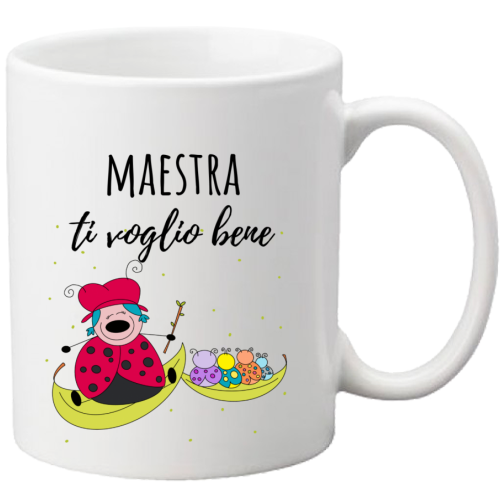 Tazza Mug Maestra ti voglio bene