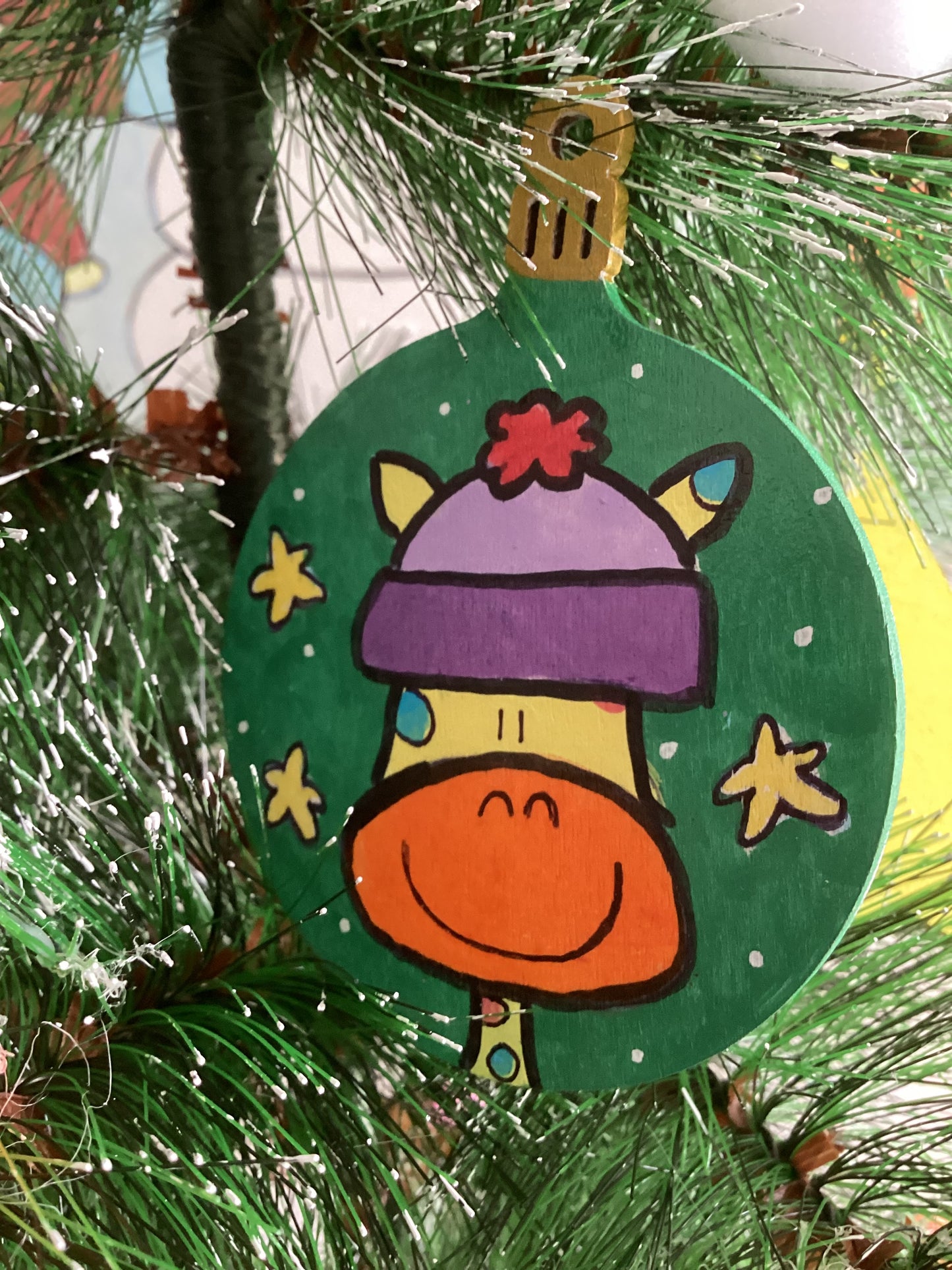 Quadro casette e decorazioni in legno personalizzate – Set regalo natalizio per bambini e famiglia