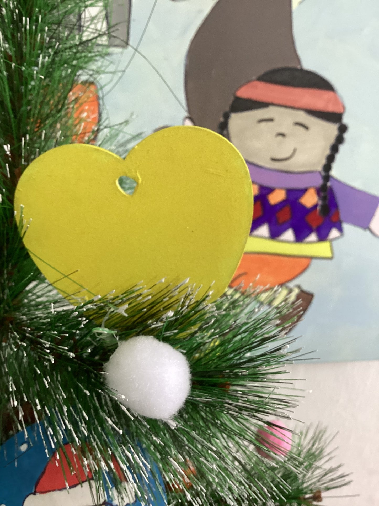 Quadro giraffa e decorazioni in legno personalizzate – Set regalo natalizio per bambini e famiglia