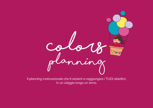 Colors Planning quaderno motivazionale