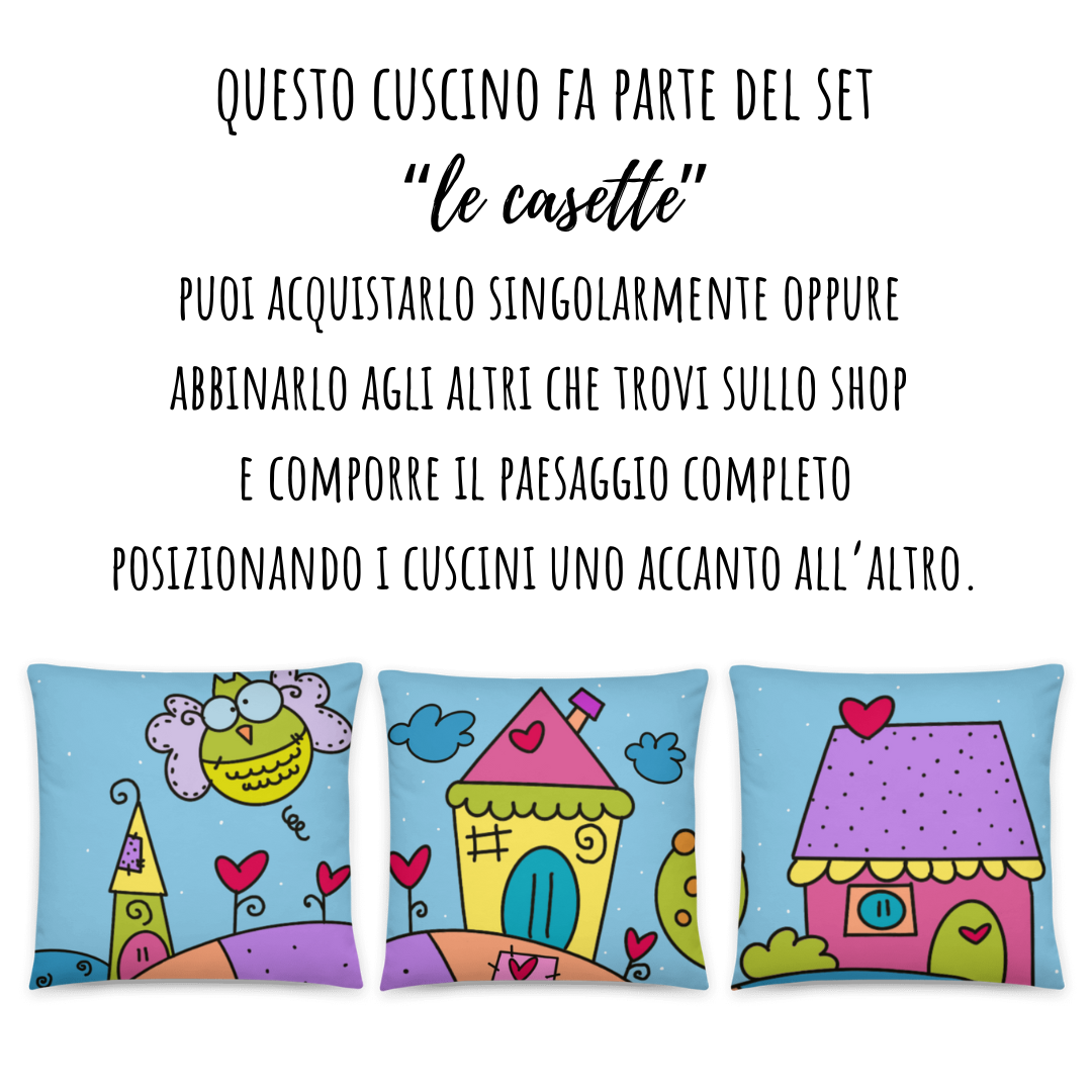 Cuscino Le Casette 1/3